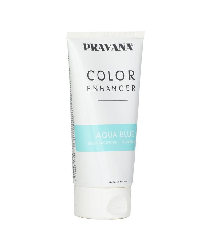 프라바나 프라바나 컬러 인핸서 # 아쿠아블루 148ml 착용컷