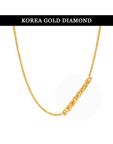 [한국금다이아몬드] 순금 목걸이 24k 로프 체인 7.5g