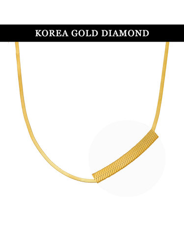 [한국금다이아몬드] 순금 목걸이 24K 금목걸이 스네이크 18.75g