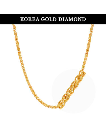 [한국금다이아몬드] 순금 목걸이 24k 로프 체인 18.75g