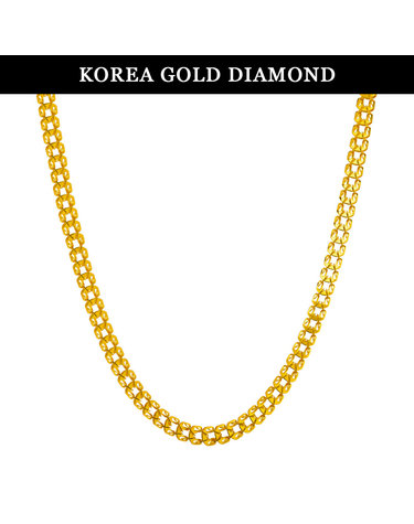 [한국금다이아몬드] 순금 목걸이 24K 여자 벌집 체인 7.5g