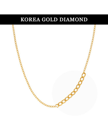 [한국금다이아몬드] 순금 목걸이 24k 금 여자 일반 체인 3.75g