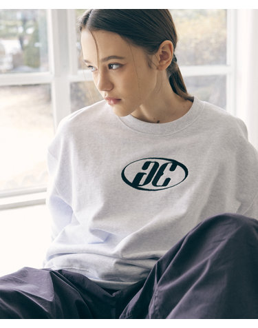 AE LOGO SWEAT SHIRT_MELANGE