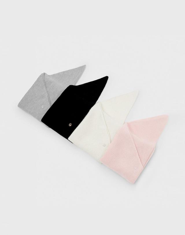 몽돌 알파카 니트 숄 머플러 MDAC042_4 Colors 착용컷