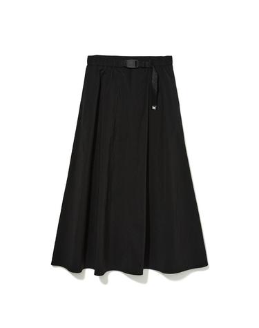 여성 나일론 롱 플레어 스커트(MISAC2352)