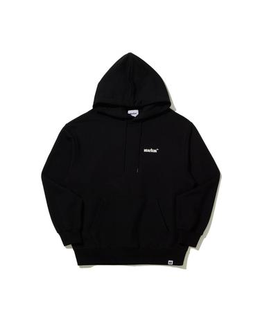 마크엠 베이직 스몰 로고 풀오버 후드 블랙 (MHIBI8684)