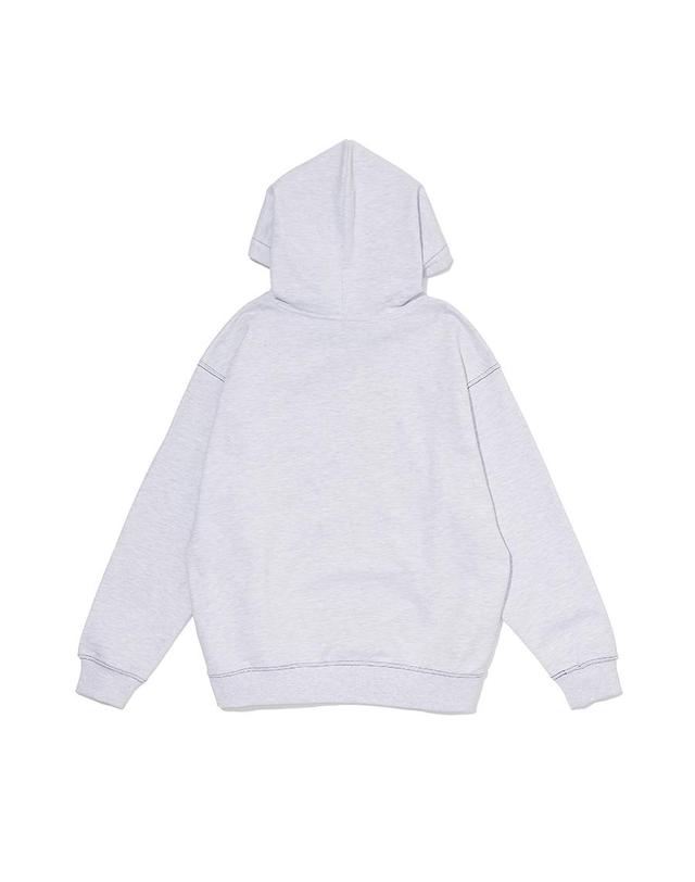 마크엠 마크 더 모먼트 슬로건 스티치 포인트 후디 (MIIBA8601) 착용컷