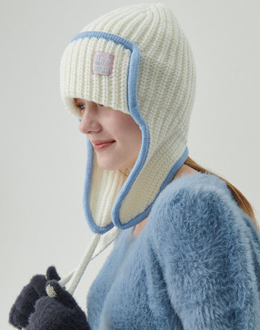 Edge Ear Flap Beanie (4 Colors)