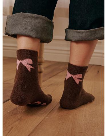 ALCP Ribbon Fluffy Socks (6 Colors)