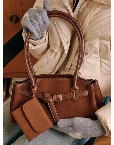 Luze Suede Bag (5 Colors)