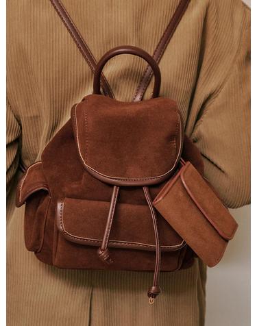 Nube Suede Mini Backpack (5 Colors)