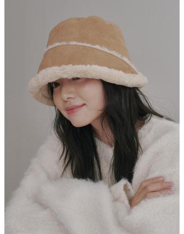 Moon Suede Bonnet Hat (4 Colors)