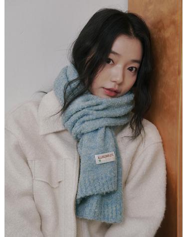 Bubble Boucle Knit Muffler (6 Colors)