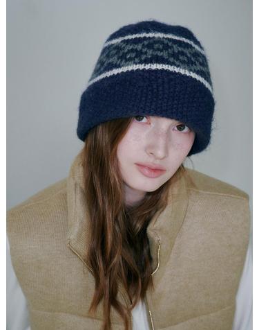 Diamond Jacquard Bucket Hat (4 Colors)