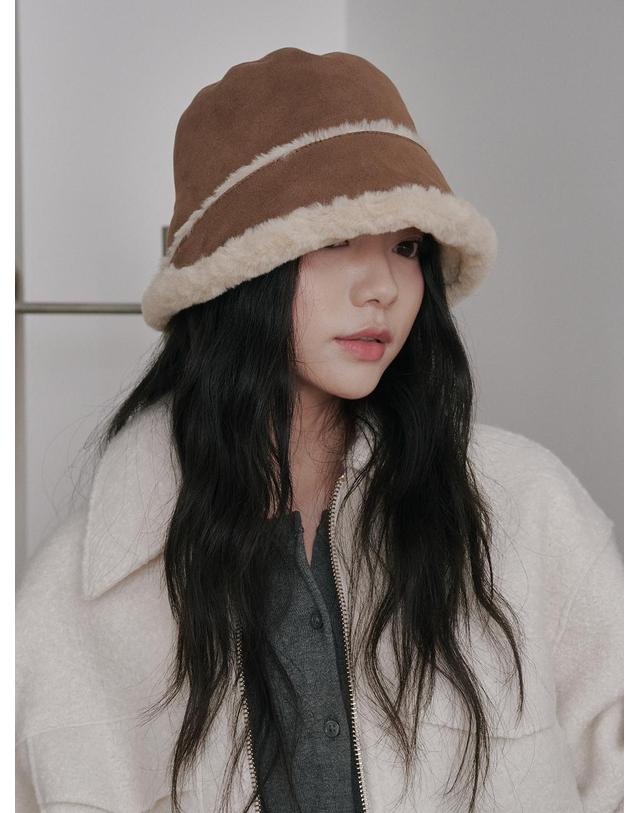 올인컴플리트 Moon Suede Bonnet Hat (4 Colors) 착용컷