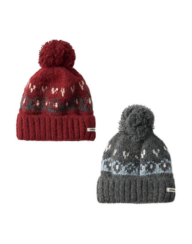 올인컴플리트 Heart Diamond Bell Beanie (2 Colors) 착용컷