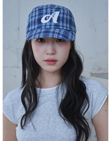 A Logo Check Pillbox Cap (2 Colors)