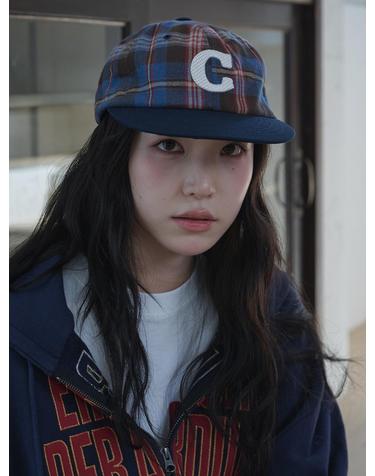 C Logo Check Cap (4 Colors)