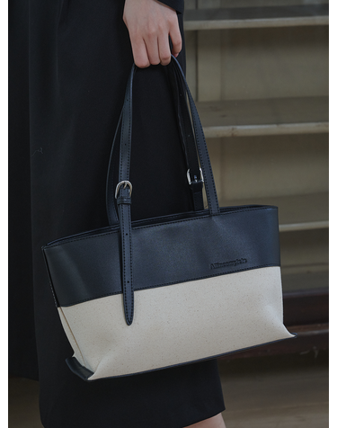 Bella Leather Canvas Bag