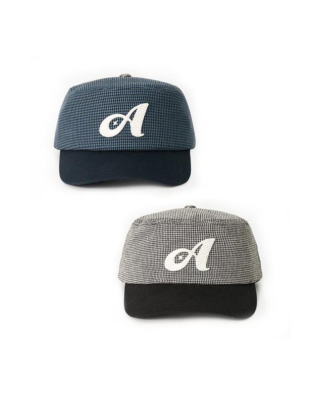 올인컴플리트 Two Tone Houndstooth Pillbox Cap (2 Colors) 착용컷