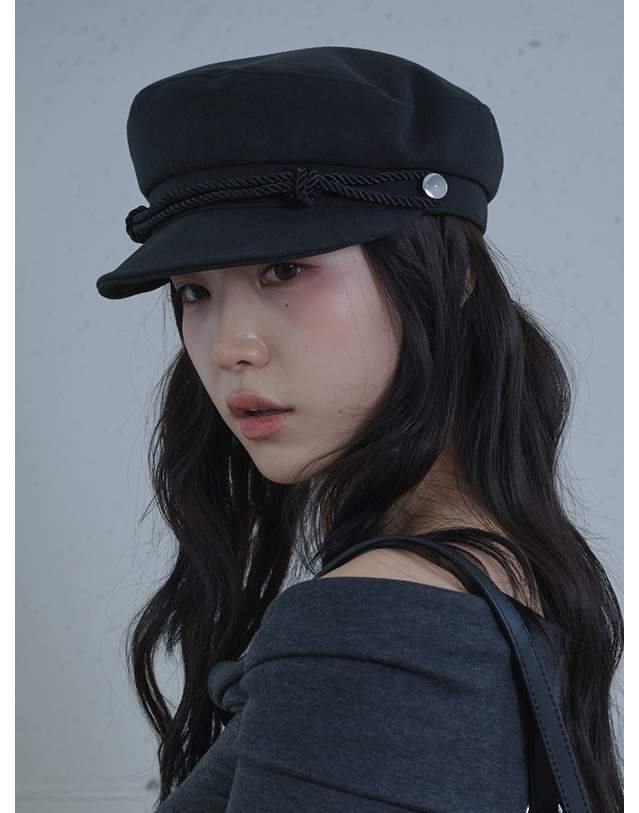 올인컴플리트 Knotted Rope Marin Cap (2 Colors) 착용컷