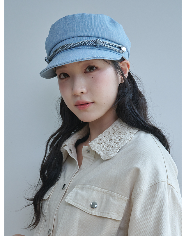 올인컴플리트 Knotted Rope Marin Cap (2 Colors) 착용컷