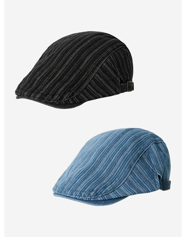올인컴플리트 Stitch Stripe Hunting Cap (2 Colors) 착용컷