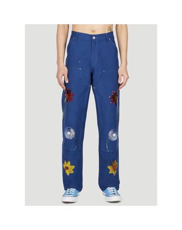 [해외직구] 26 FW 스카이 하이 팜 워크웨어 스팽글 카고 팬츠 SHF03P001 BLUE