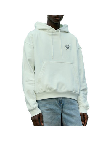 [해외직구] 26 FW 스카이하이팜 워크웨어 Alastair Mckimm 후드 스웨트셔츠 SHF04T424 WHITE