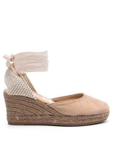 [해외직구] 24SS 마네비 Hamptons Suede 로우 웨지 에스파드리유 W16WLVINTAGETAUPE TP576140985