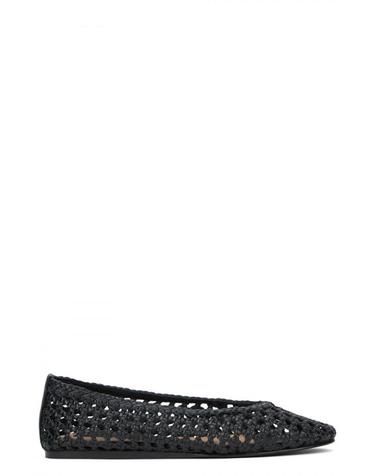 [해외직구] 26SS 마네비 우븐 레더 발레리나 Q94GHBLACK TP582211673