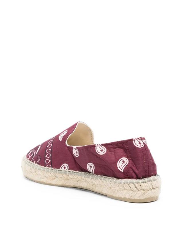 마네비 [해외직구] 26 FW 마네비 페이즐리 프린트 에스파드리유 X12N0BURGUNDY TP455464746 착용컷
