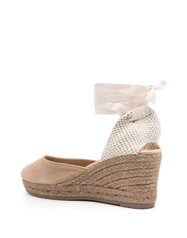 마네비 [해외직구] 24SS 마네비 Hamptons Suede 로우 웨지 에스파드리유 W16WLVINTAGETAUPE TP576140985 착용컷