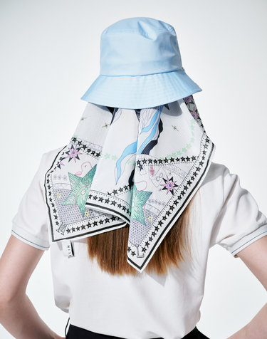 UV 차단 시어서커 스카프 Seersucker scarfs