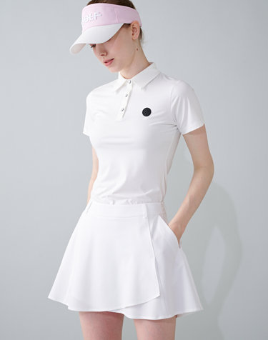 LAP flared skirt 랩플레어 스커트