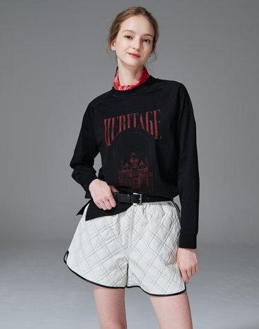 Quilted shorts 퀼티드 쇼츠