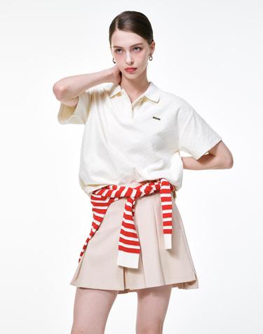 바스 테리 카라 티 Terry collor T