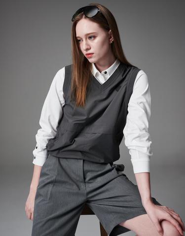 Knee length one tuck shorts 니렝스 원턱 쇼츠
