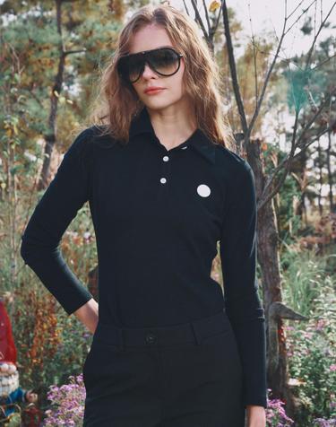 Soft fleece collar T 플리스 카라티