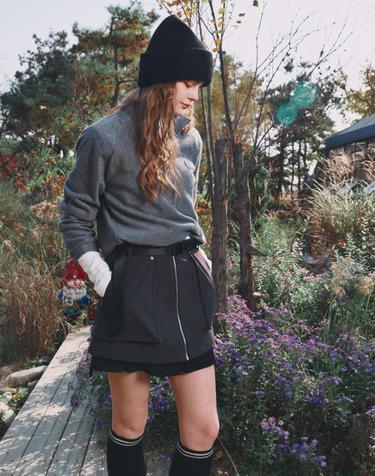 layerd mini skirt 레이어드 미니 스커트