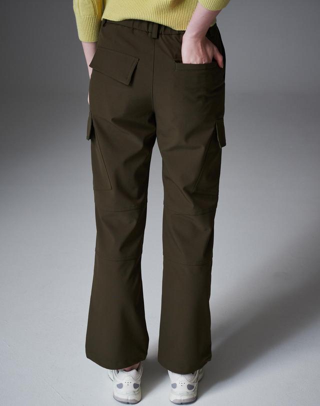 크림골프 [Re-order] Keep warm semi wide pants 기모 세미 와이드 팬츠 착용컷