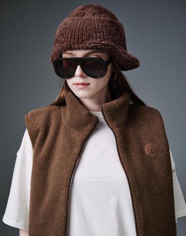 크림골프 Soft Knit Earflap Hat 소프트 니트 이어플랩