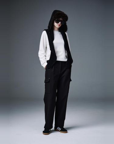 Brushed Tapered Cargo Pants 기모 테이퍼드 카고 팬츠