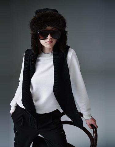 크림골프 Hairy Rib Pullover 헤어리 립 풀오버