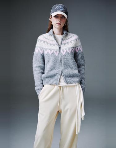 Windproof Nordic Zip Cardigan 방풍 노르딕 집업 가디건
