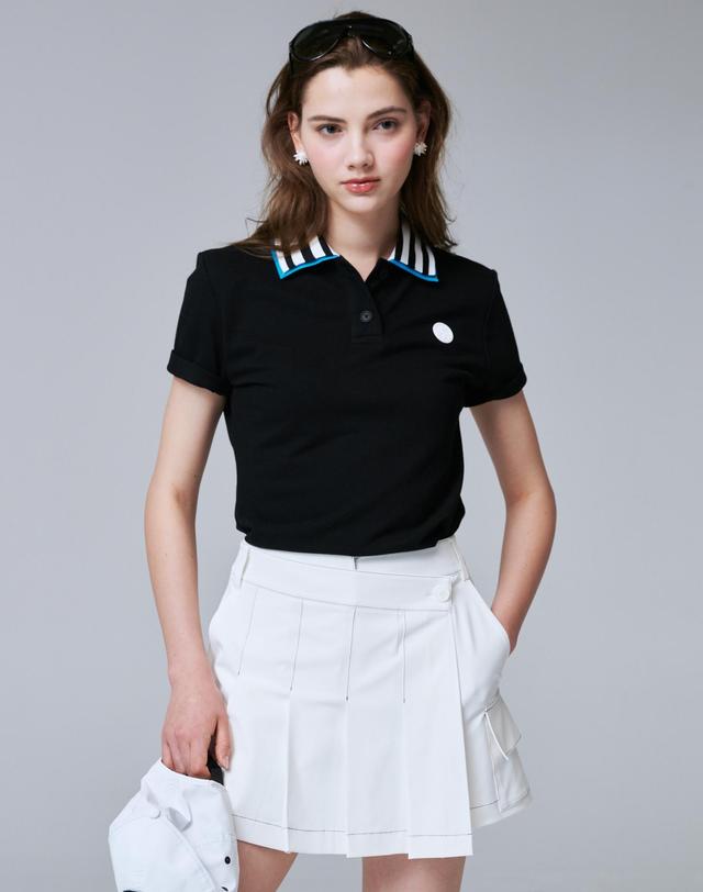 크림골프 더블 카라 피케티 Double collar PK T 착용컷