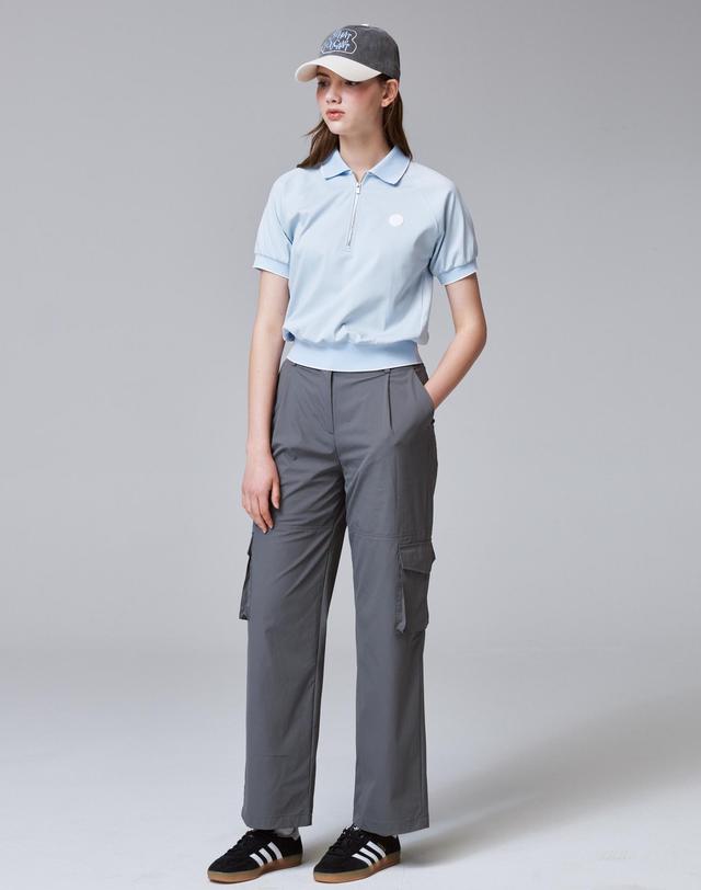 크림골프 Signature Cargo Wide Pants 카고 와이드 팬츠 착용컷