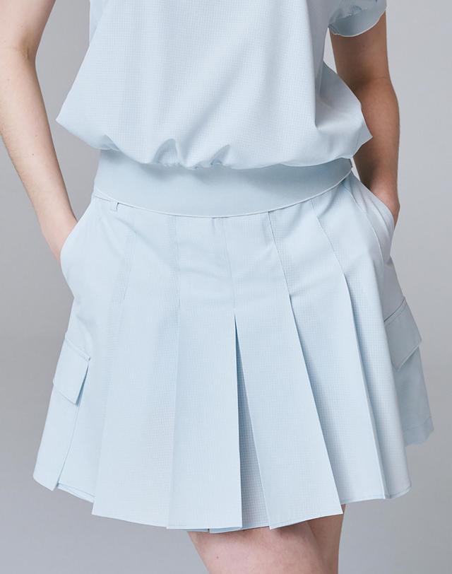크림골프 Punching Pocket Skirt 펀칭 포켓 스커트 착용컷