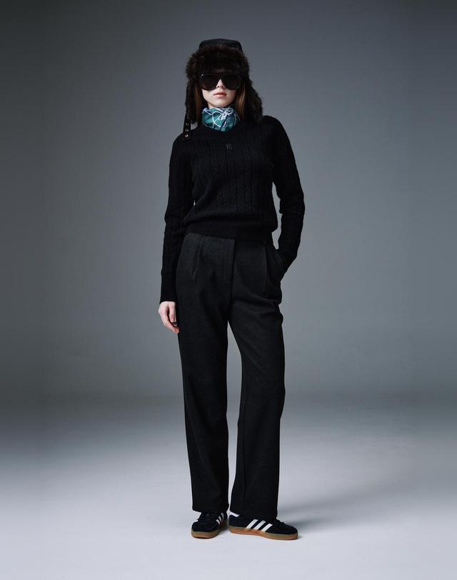 크림골프 Wool Tapered Pants 울 테이퍼드 팬츠 착용컷