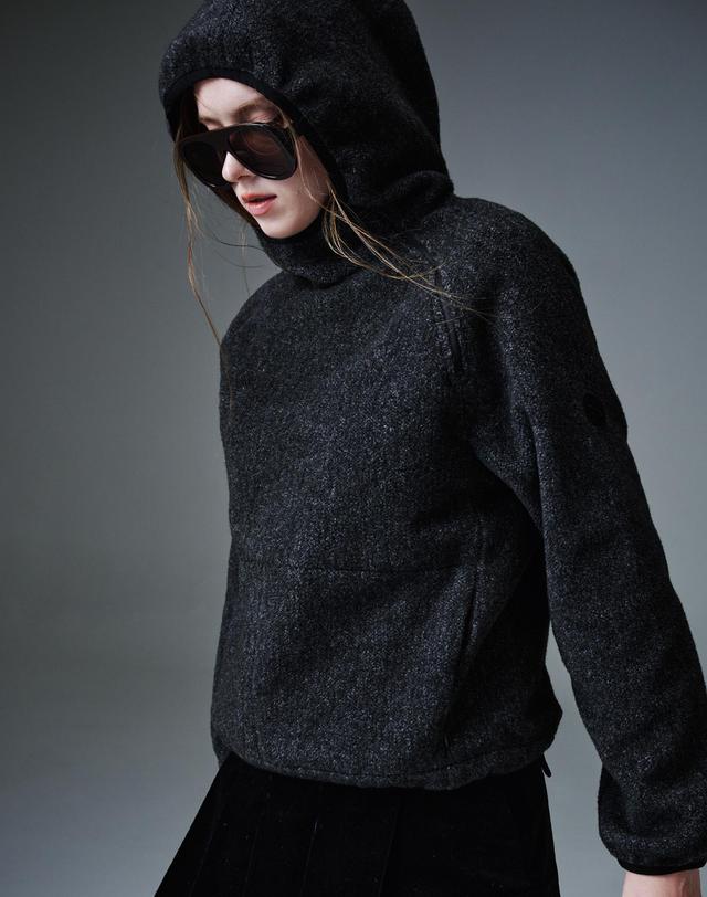 크림골프 Soft Fleece Hoodie 소프트 플리스 후드 착용컷